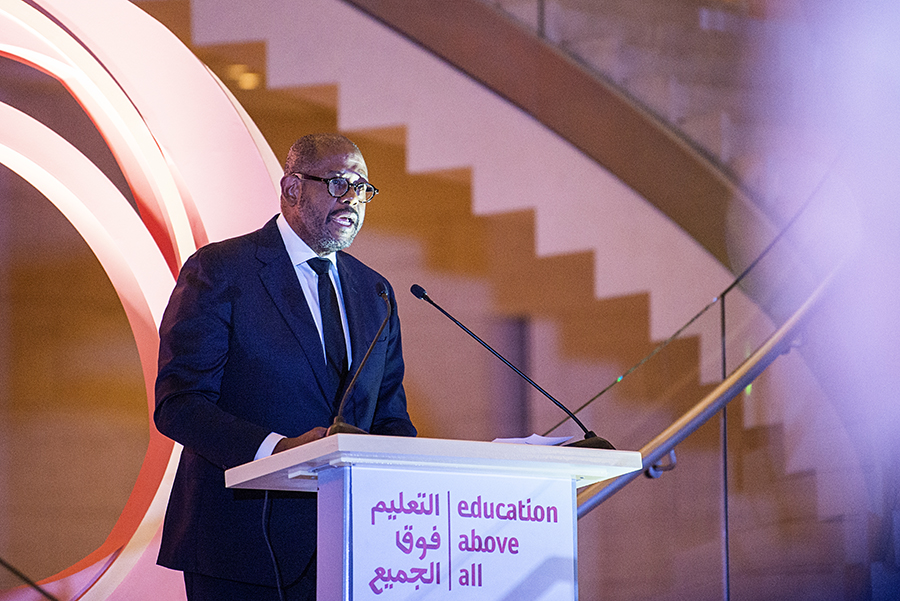 Forest Whitaker speaking at the 10th Anniversary Dinner for PEIC