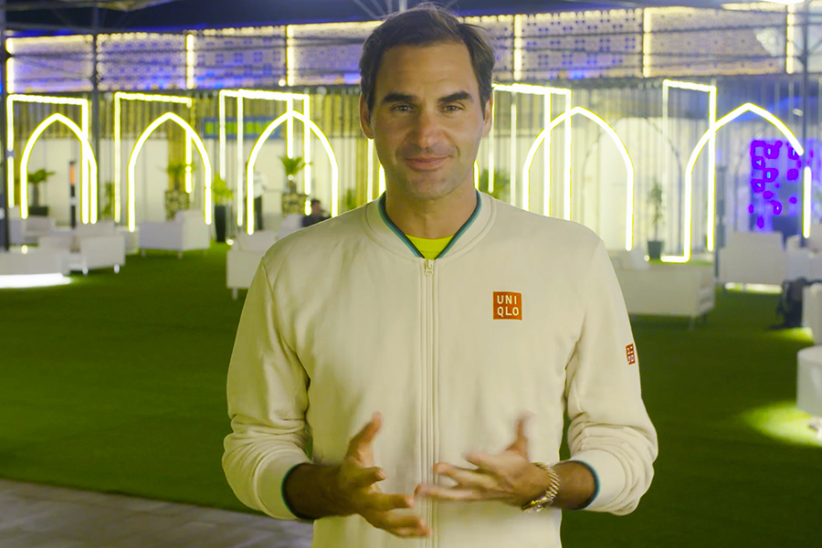 Roger Federer speaking about his partnership with EAA's Educate A Child programme.